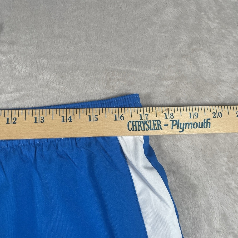 NIKE FIT DRY Blue Womens‎ L (12-14) Stretch Waist Pocket Running Shorts - Picture 7 of 8
